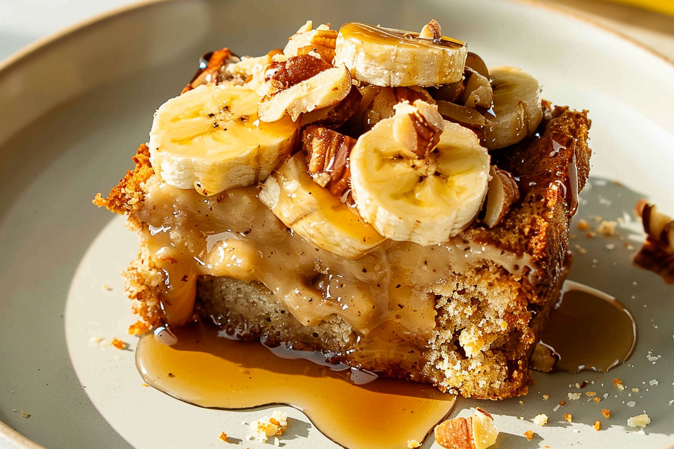 Banana Bread Pudding