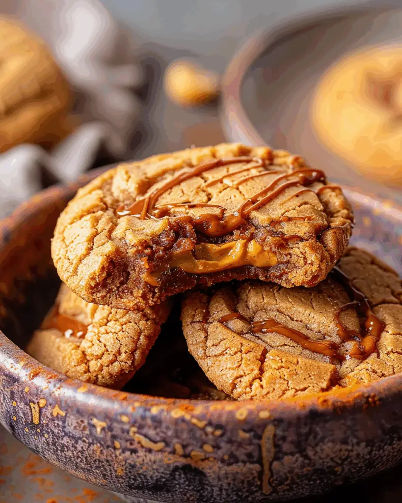 Peanut Butter Stuffed Cookies 4 Peanut Butter Stuffed Cookies