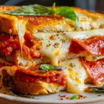 Pepperoni Pizza Grilled Cheese 5 Pepperoni Pizza Grilled Cheese