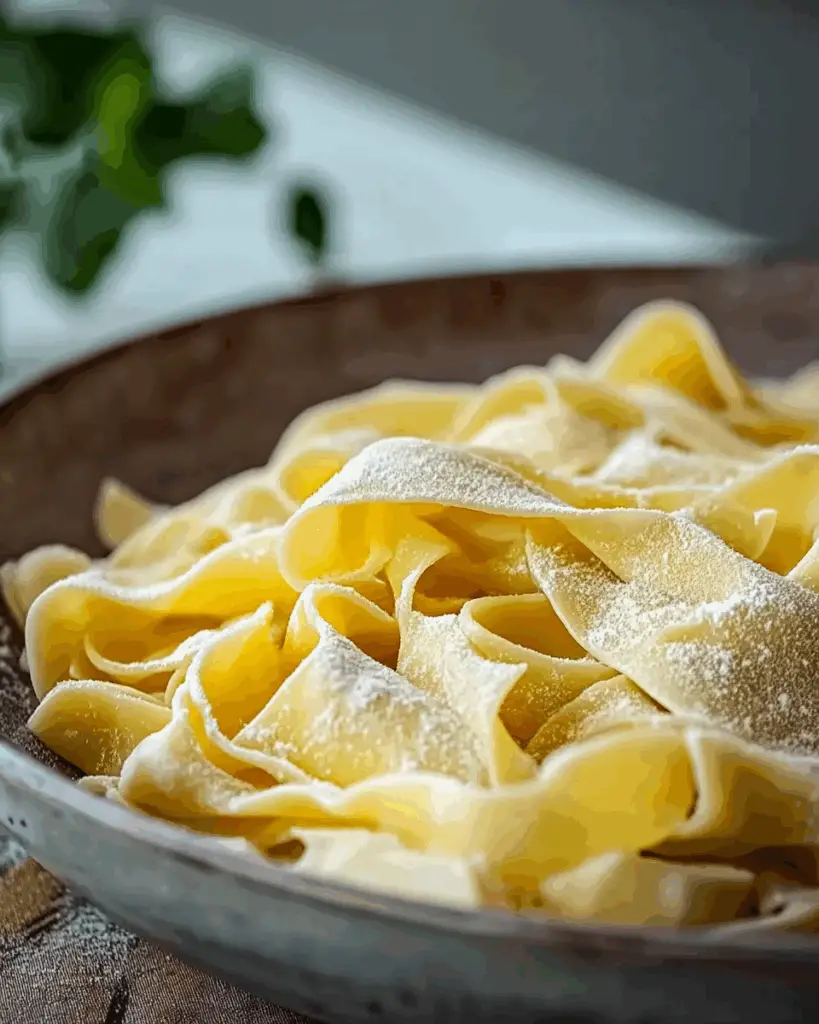 Homemade Egg Noodles 4 Homemade Egg Noodles