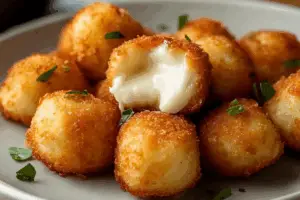 Mozzarella Fried Cheese Bites