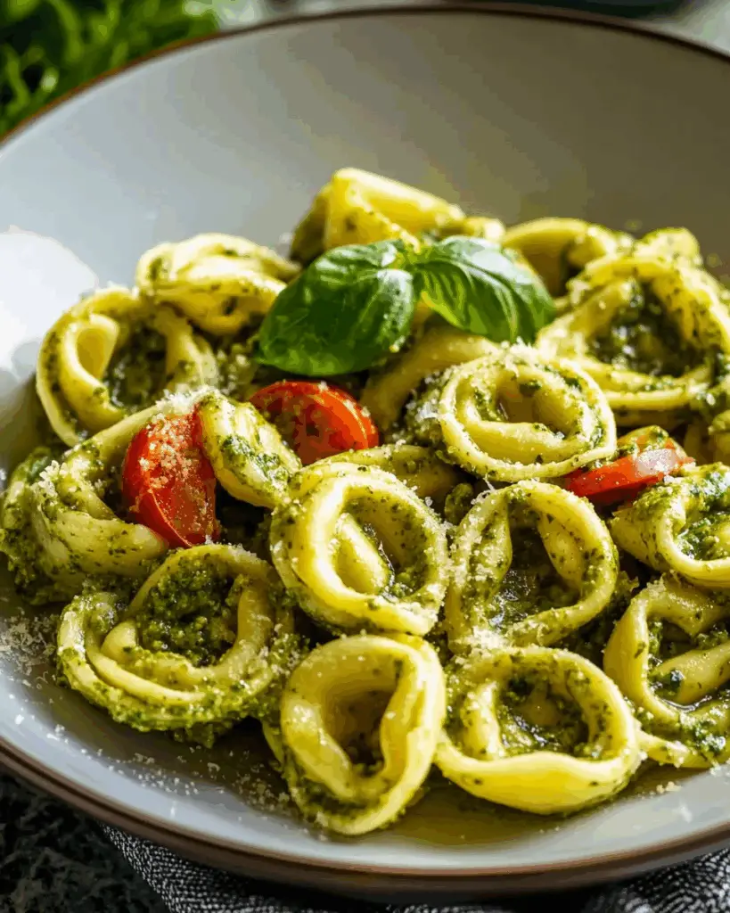 Tortellini Pesto Pasta Salad 4 Tortellini Pesto Pasta Salad