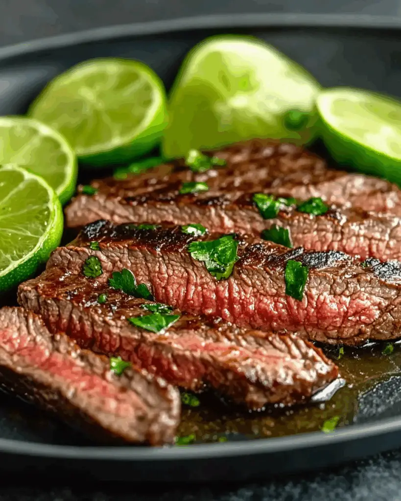 Cilantro Lime Flank Steak 4 Cilantro Lime Flank Steak