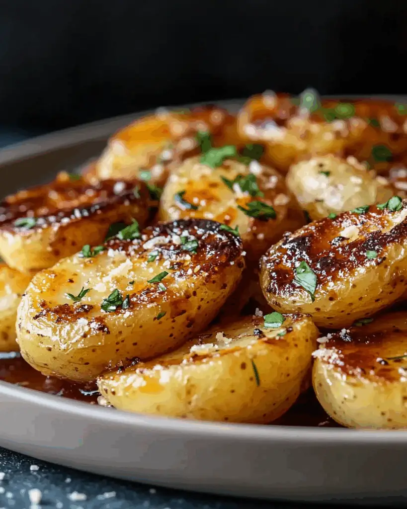 Garlic Parmesan Potatoes 4 Garlic Parmesan Potatoes