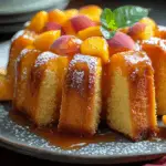 Peach Buttermilk Pound Cake 5 Peach Buttermilk Pound Cake
