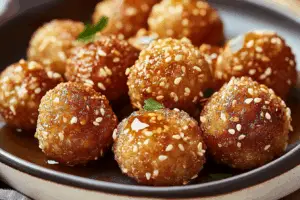 Sweet and Sour Crunchy Cauliflower Bites
