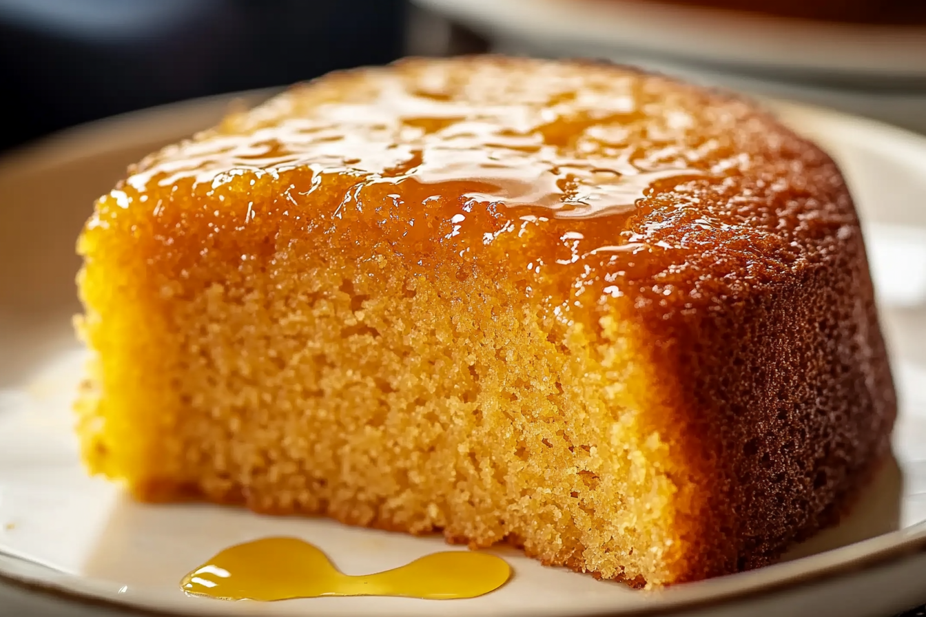 Slow Cooker Golden Syrup Sponge