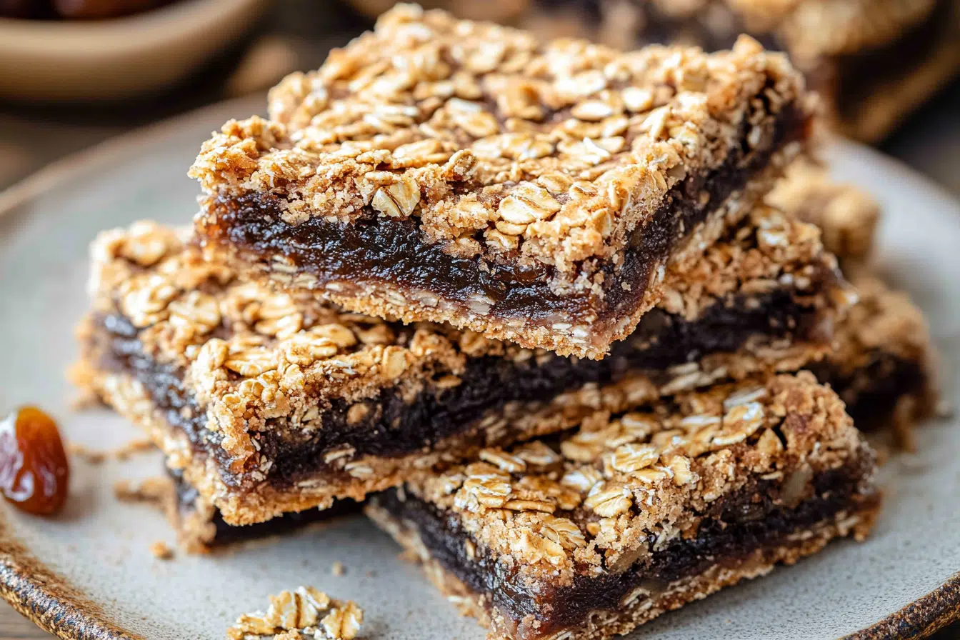 Oatmeal Date Bars