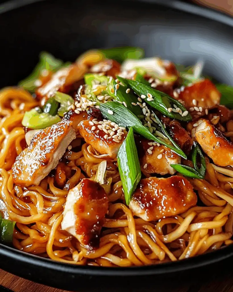 Hokkien Noodles with Chicken 4 Hokkien Noodles with Chicken