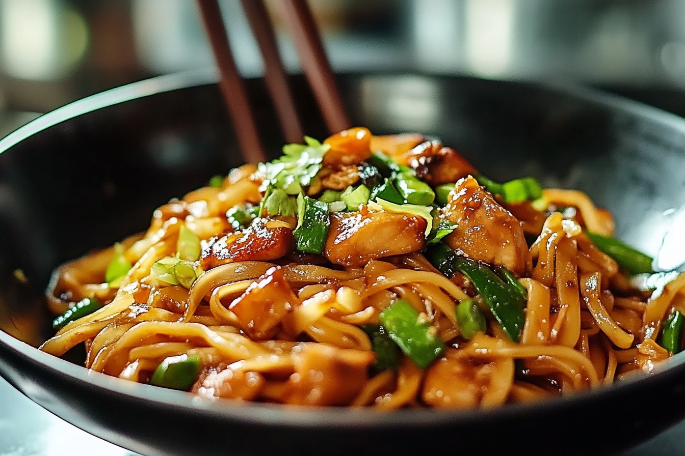 Hokkien Noodles with Chicken
