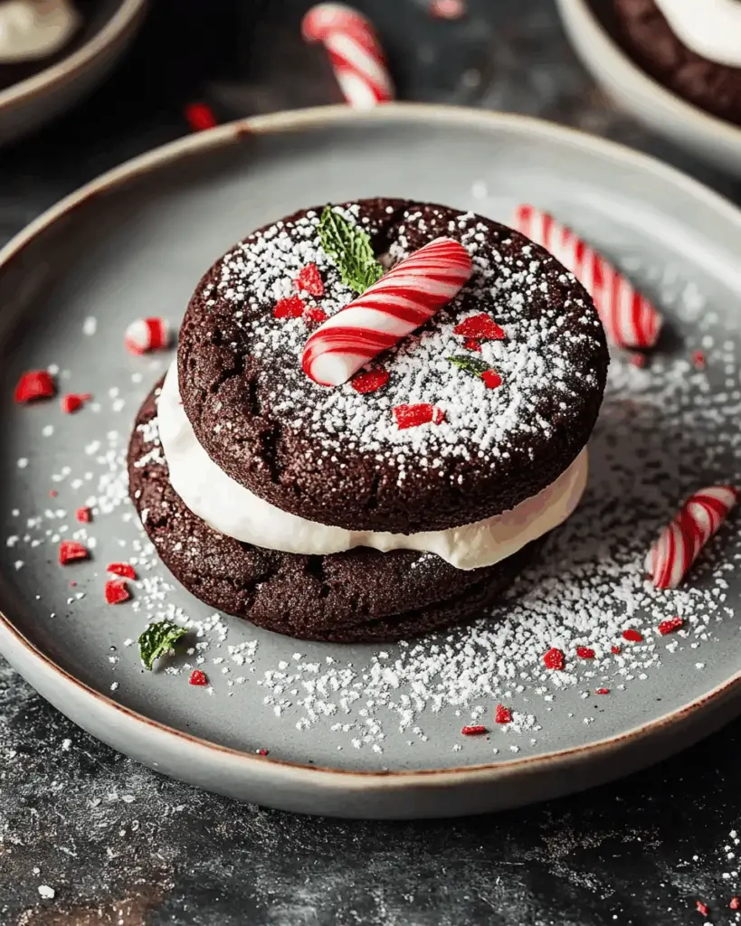 Peppermint Hot Chocolate Cookies 4 Peppermint Hot Chocolate Cookies