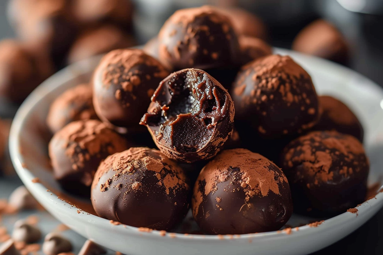 Fudgy Chocolate Truffles