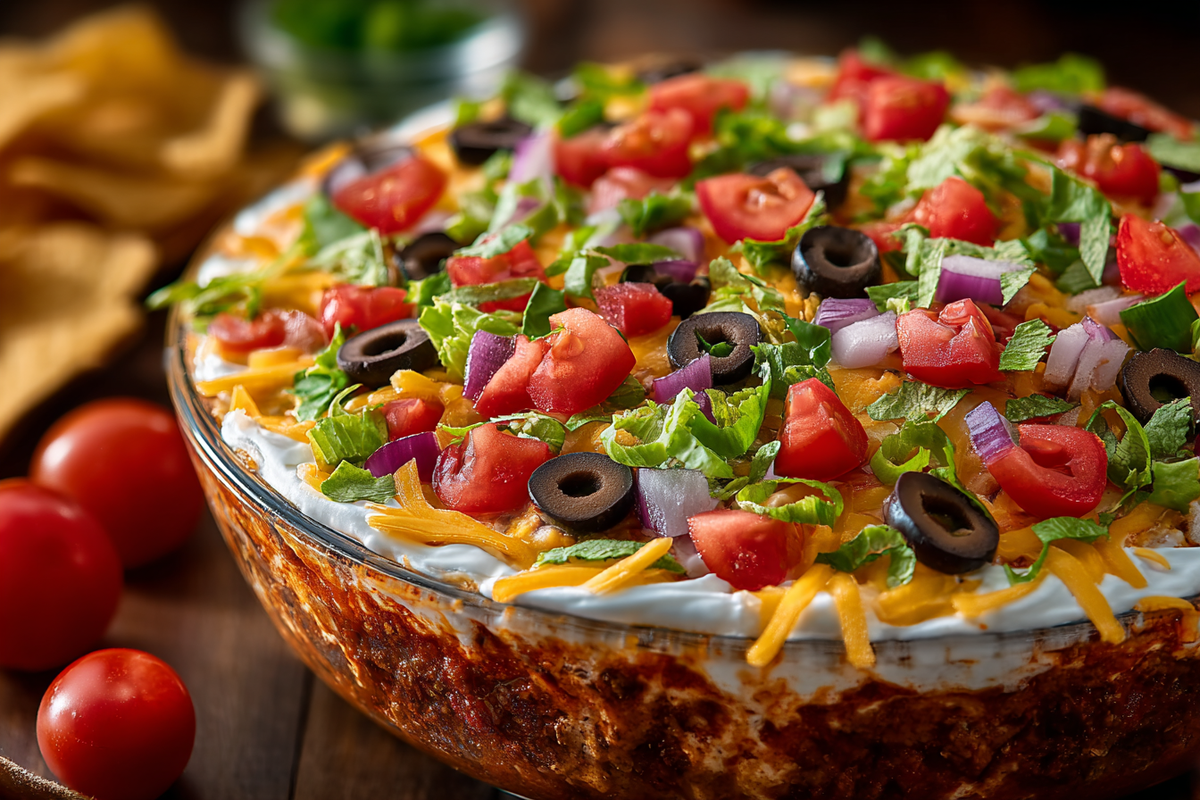 Seven-Layer Taco Dip