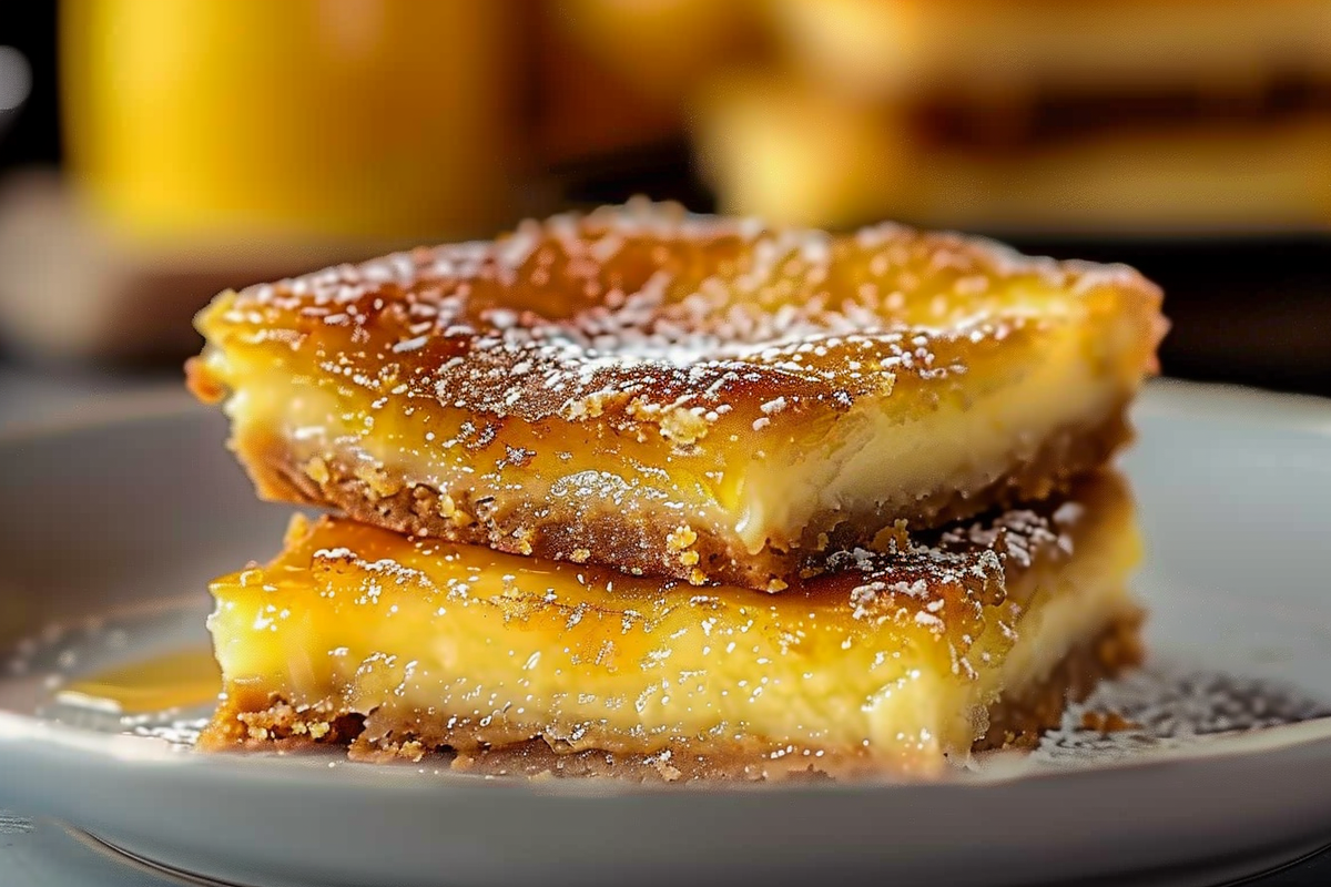 Crème Brûlée Cookie Bars