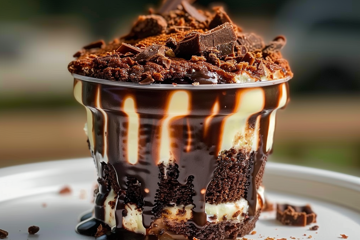 Loaded Brownie Cheesecake Cup