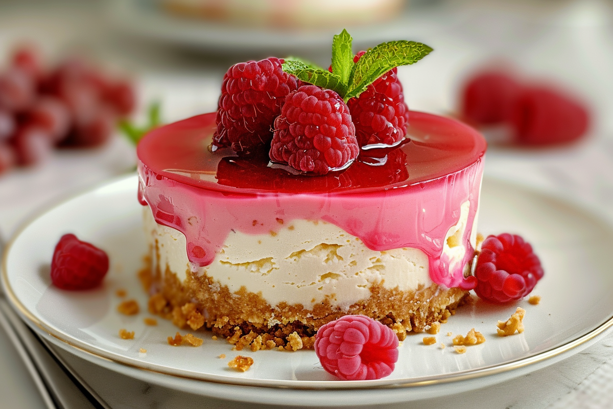 Rhubarb Cheesecake Creams