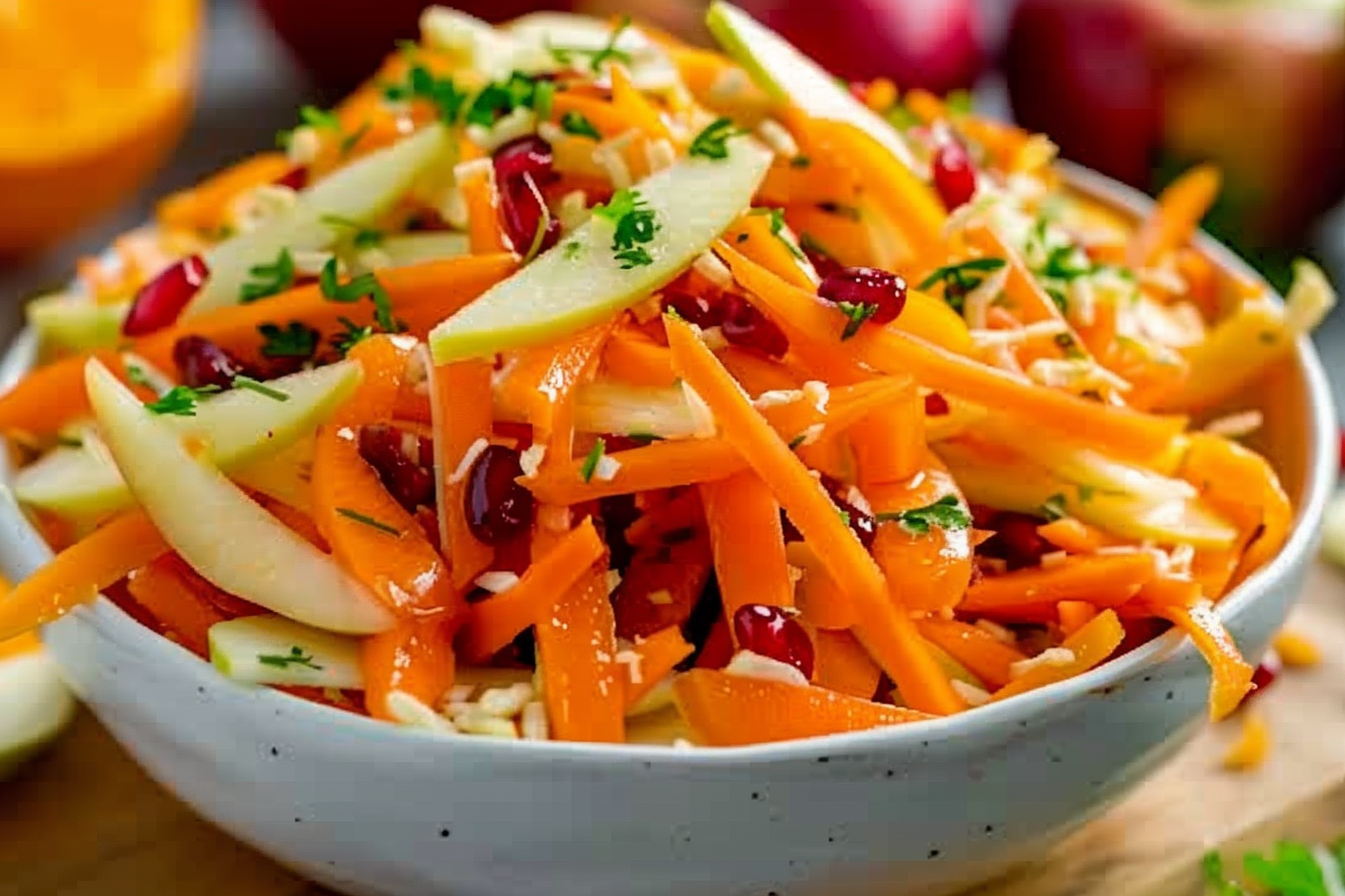 Crunchy Apple & Carrot Salad