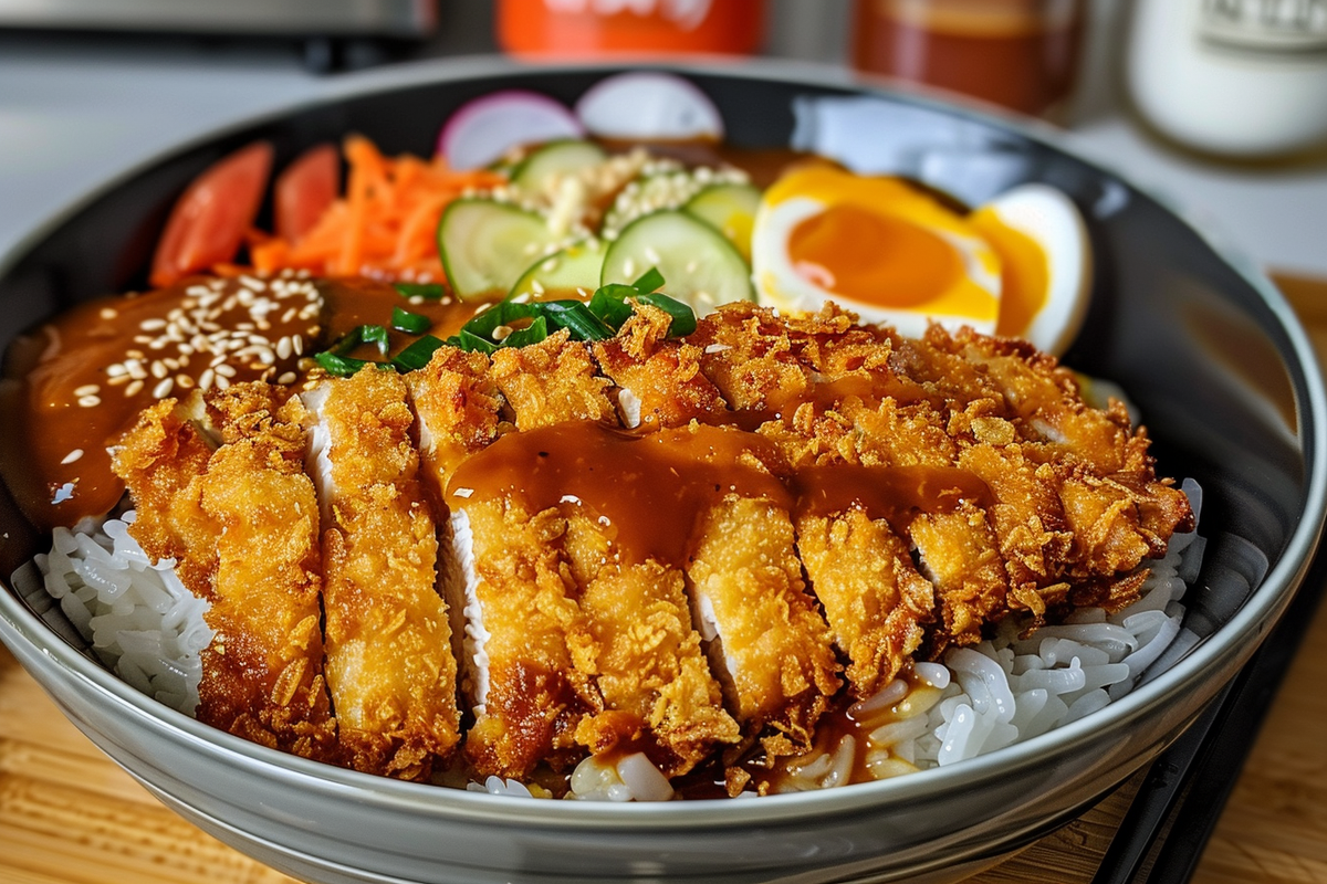 Crazy Crispy Chicken Katsu Curry Bowl