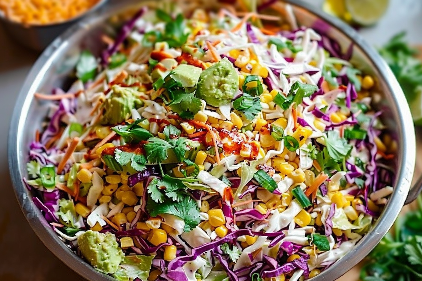 Mexican Street Corn Coleslaw