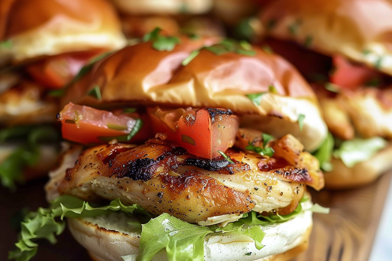 Chicken BLT Sliders