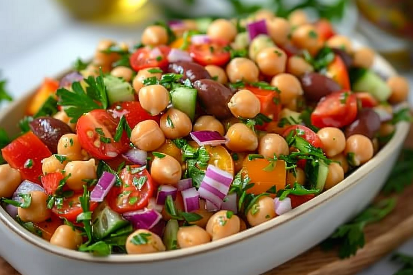 Mediterranean Chickpea Salad