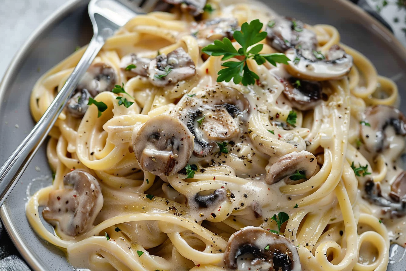 Creamy Mushroom Pasta Sauce