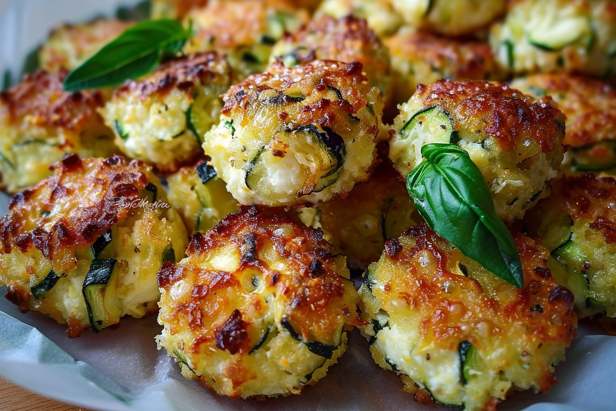 Zucchini and Lemon Ricotta Bites