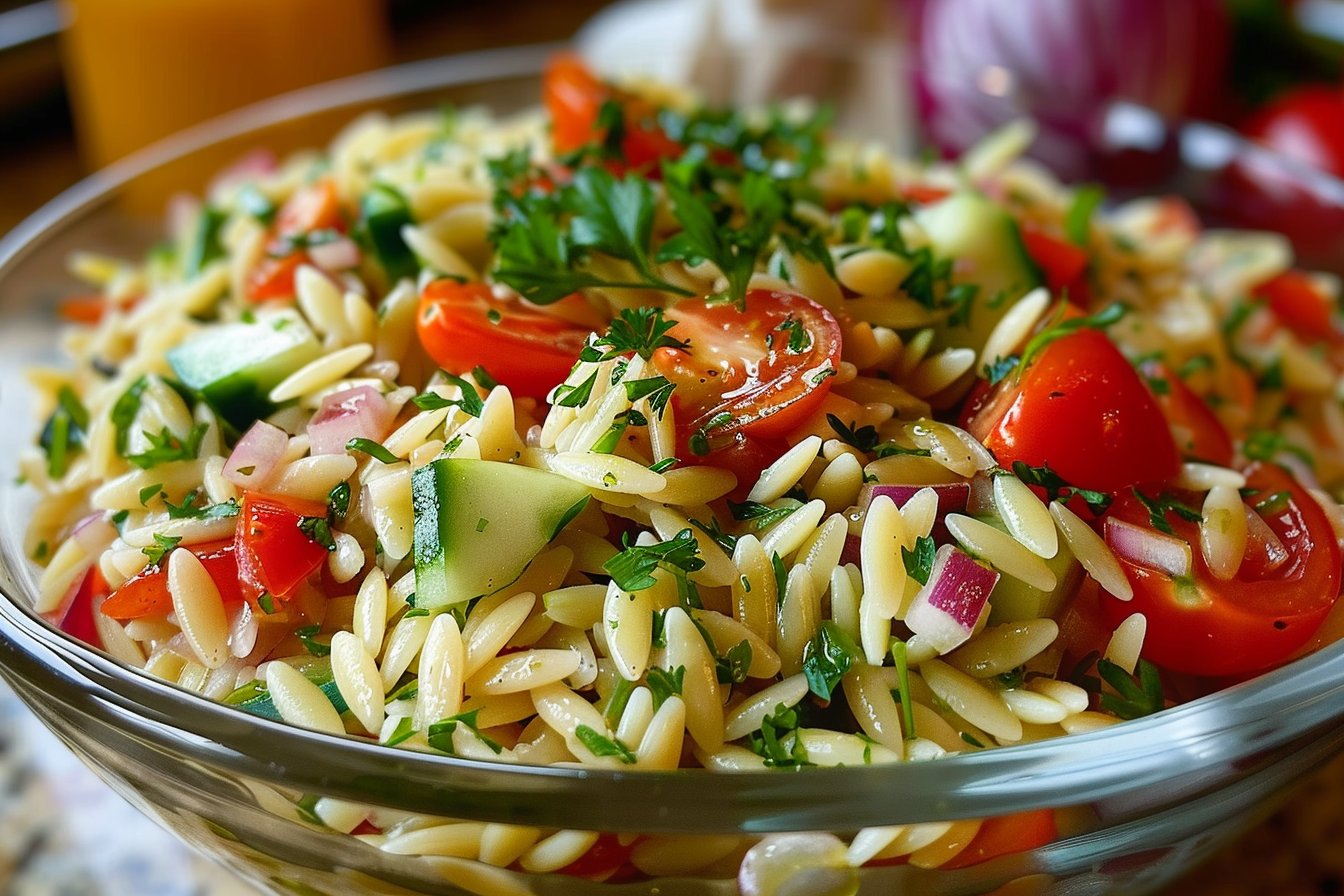 Summer Orzo Salad