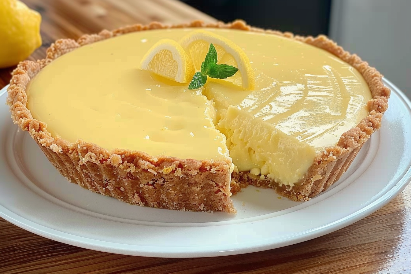 No-Bake Sugar Free Lemon Pie