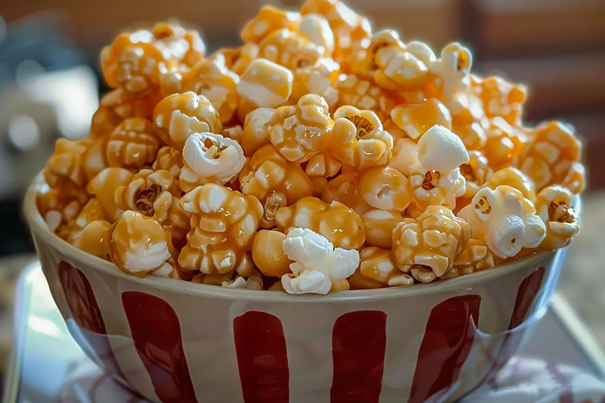 Marshmallow Caramel Corn