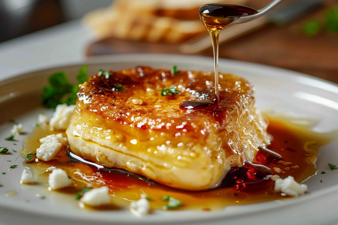 Crème Brûlée Feta Bomb