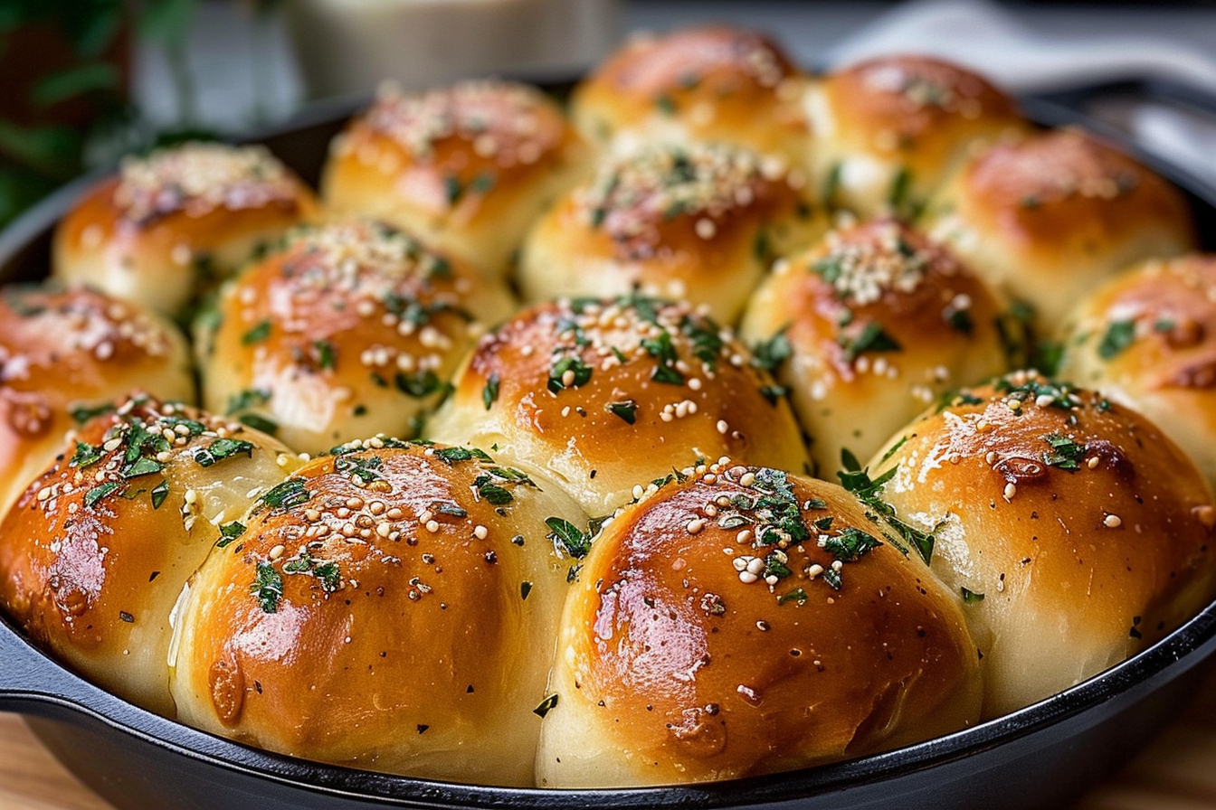 Herb & Garlic Pull-Apart Buns