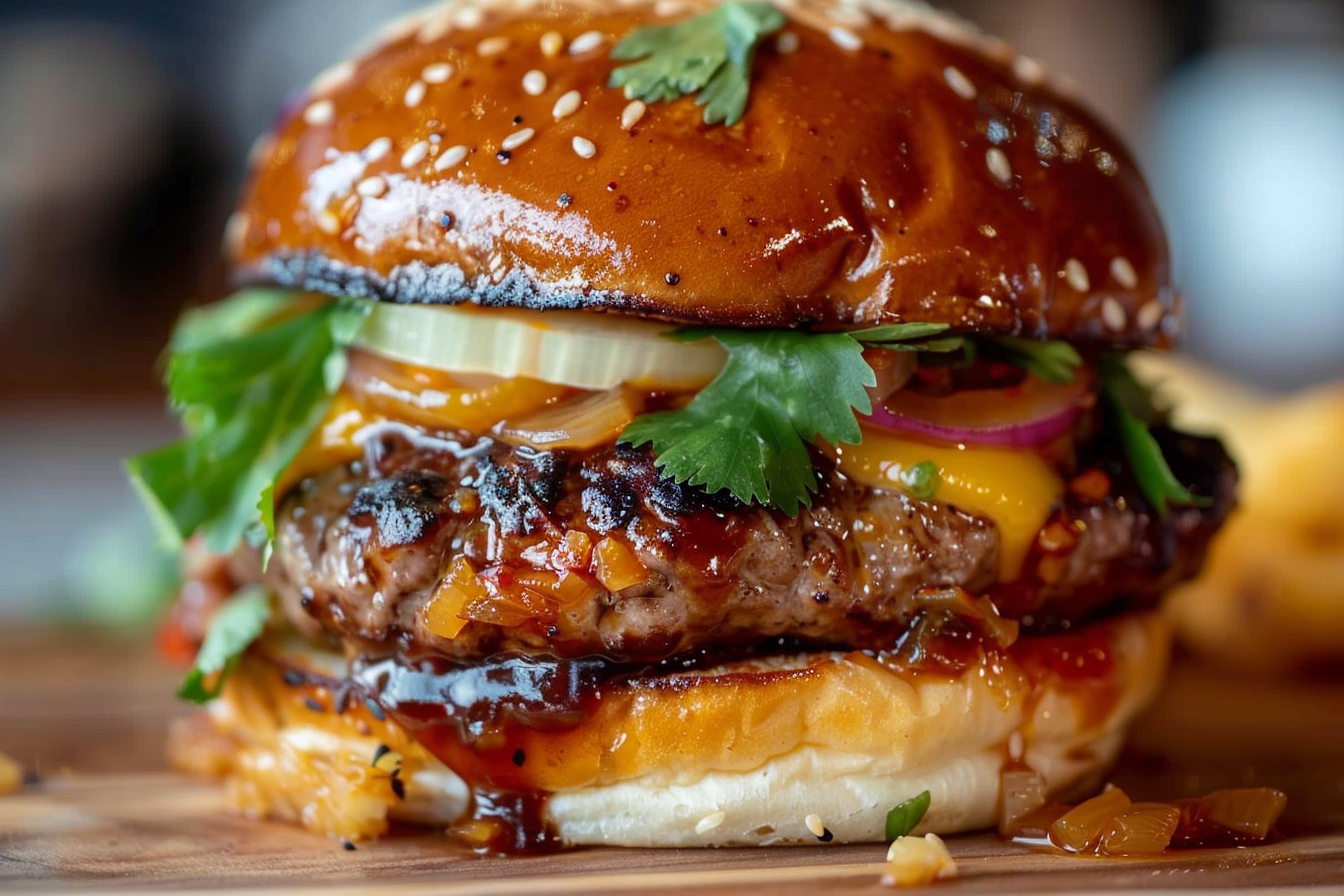 Hawaiian Teriyaki Burgers