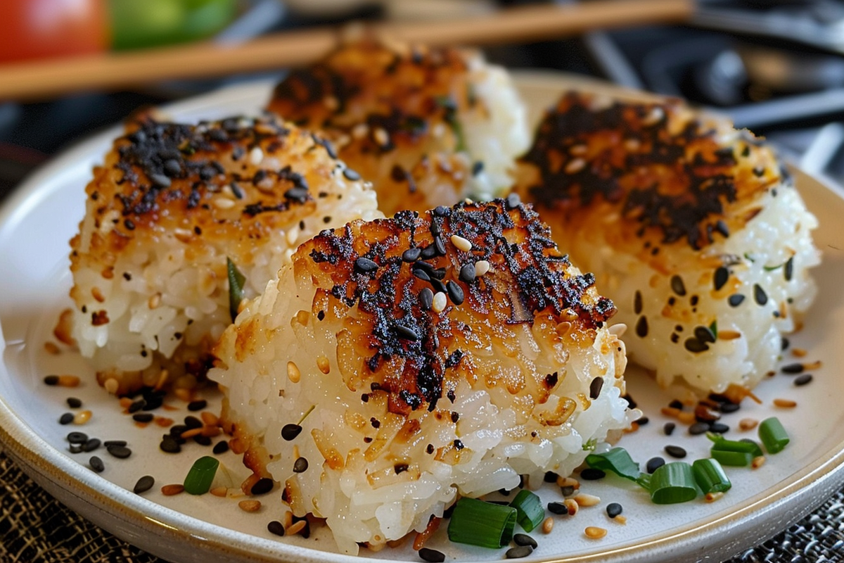 Yaki Onigiri in Air Fryer