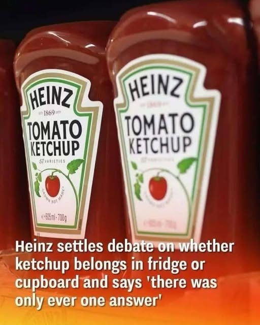Doctors Warning About Ketchup Storage