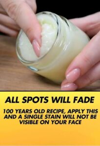 Ancient Natural Recipe For Removing Spots