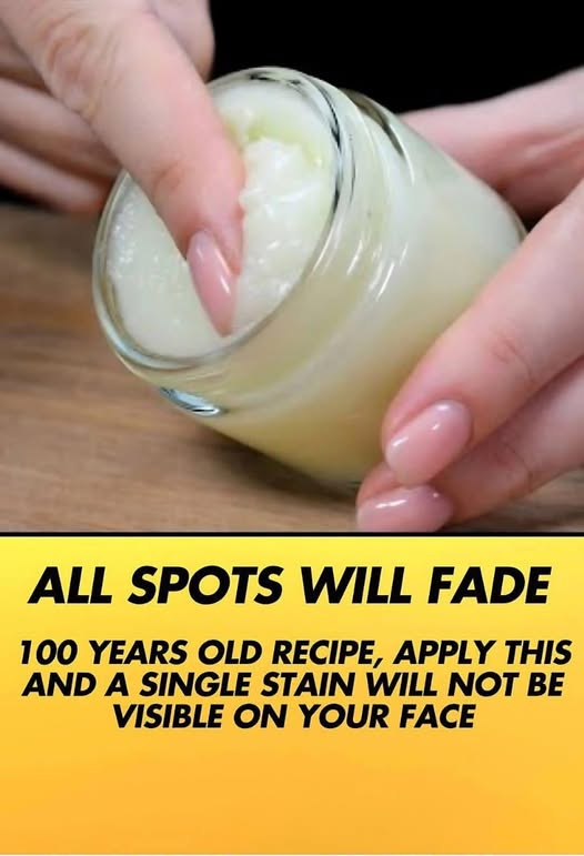 Ancient Natural Recipe For Removing Spots