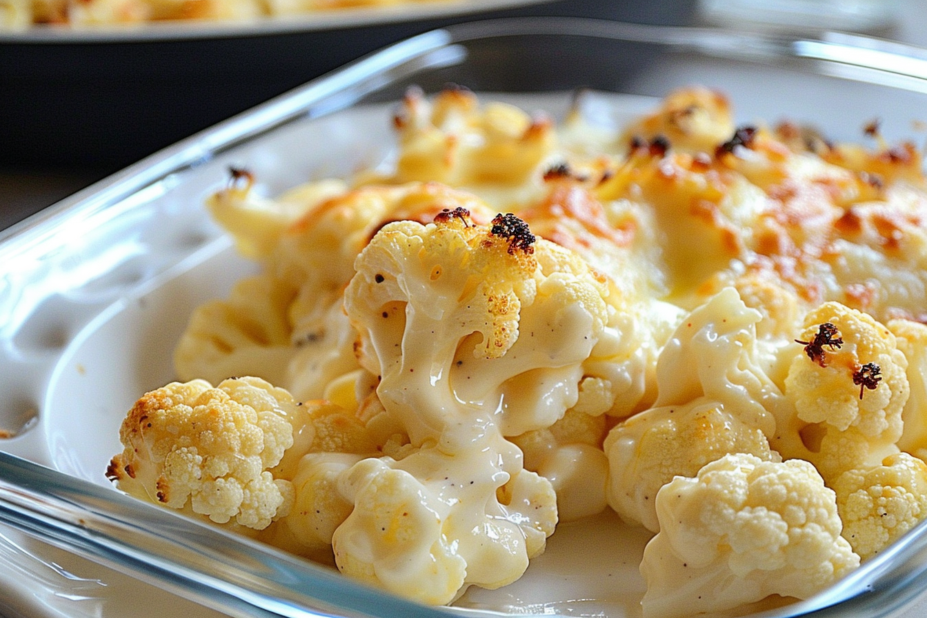 Cheesy Cauliflower Casserole