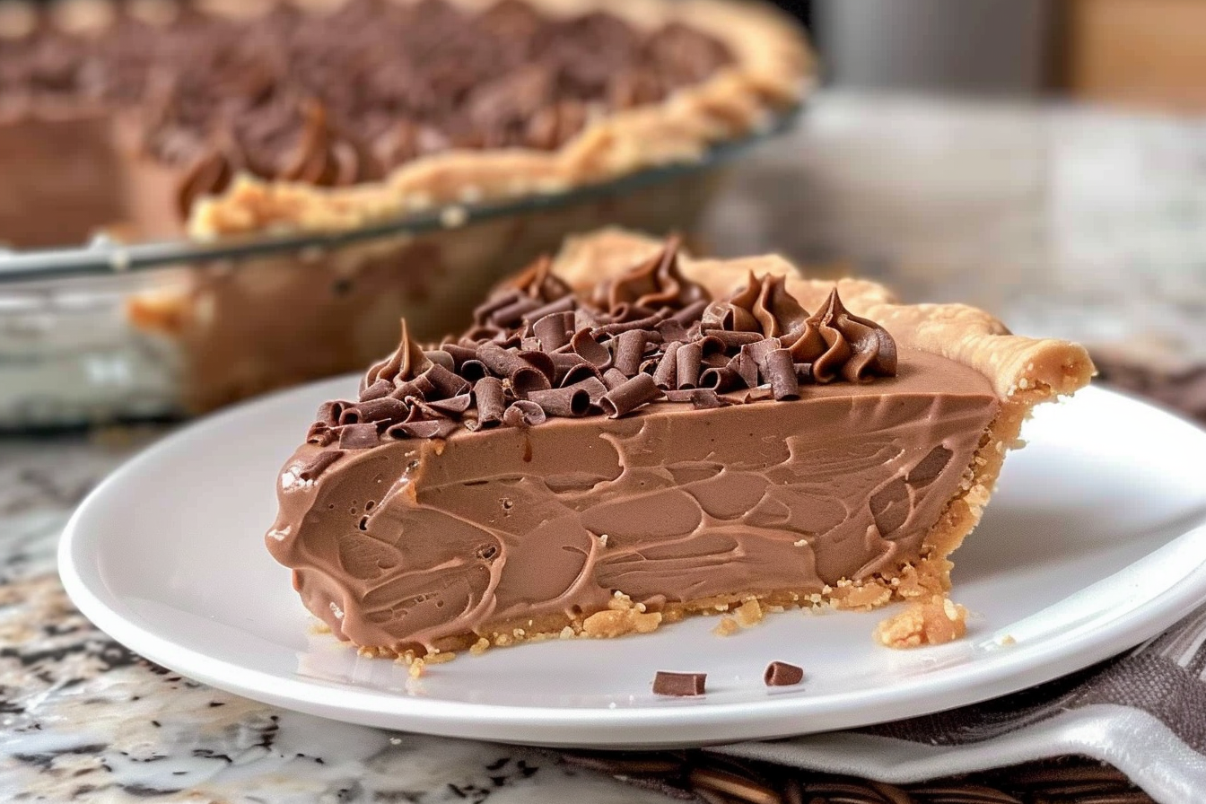 Easy No-Bake Hershey's Chocolate Pie