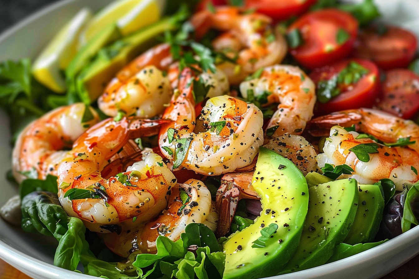 Shrimp and Avocado Salad