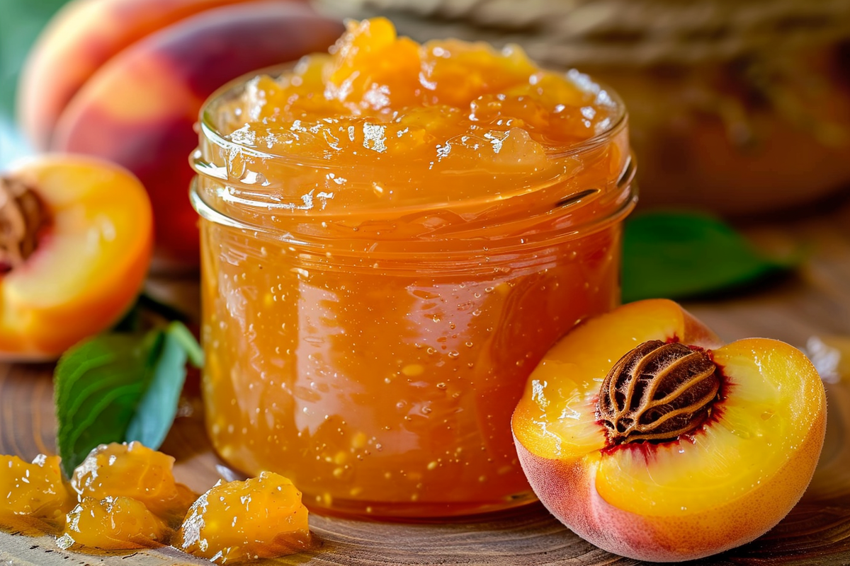Peach Jam Recipe No Pectin