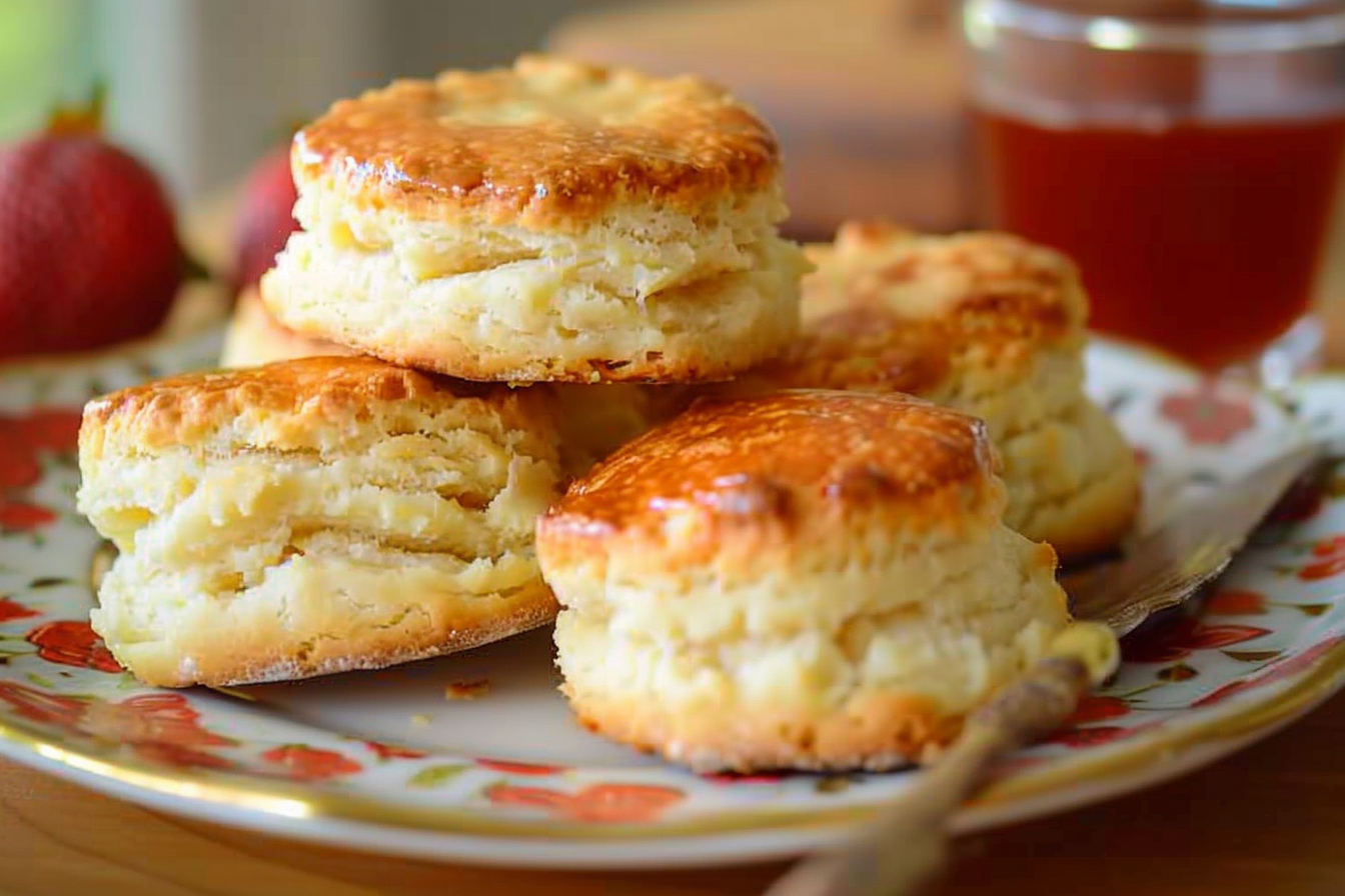 Two Ingredient Biscuits