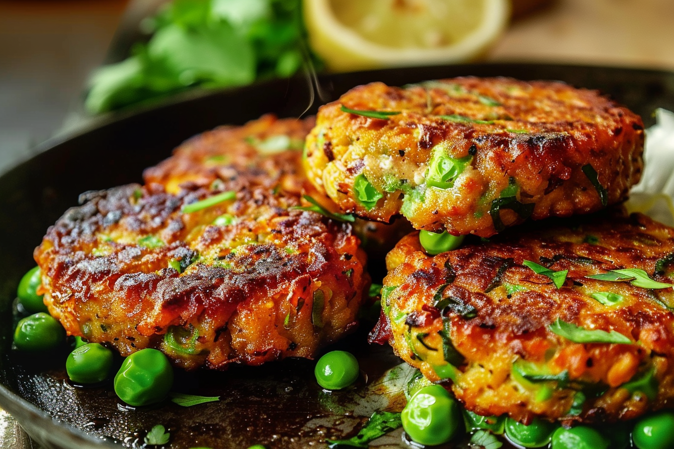 Crispy Roasted Green Peas