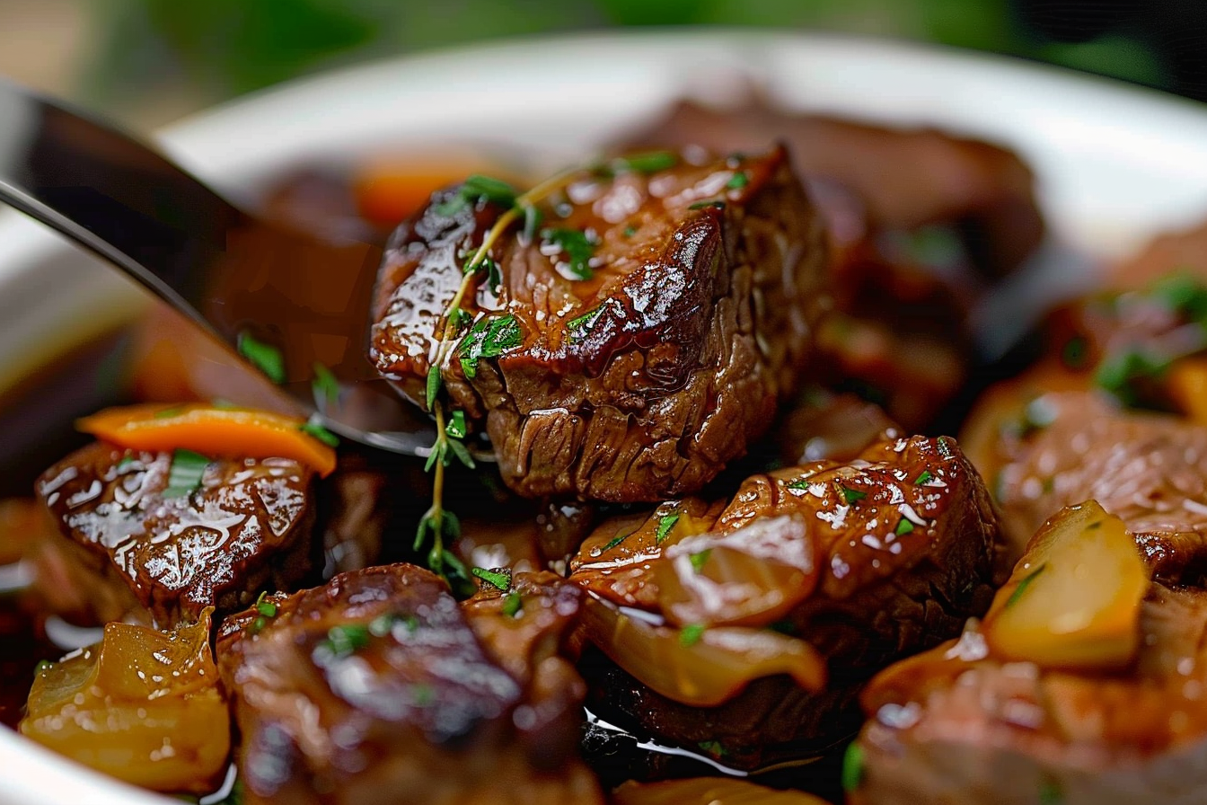 Slow-Cooked Sirloin Bites