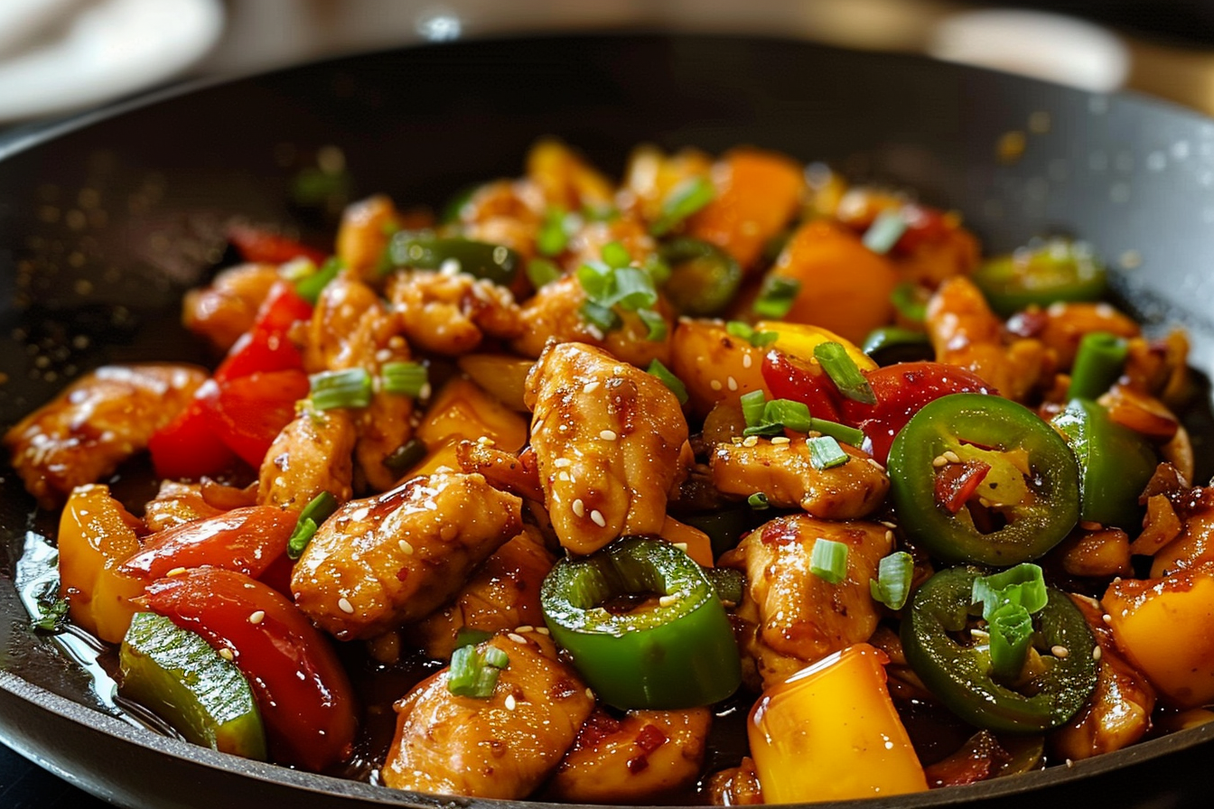 Spicy Jalapeño Chicken Stir-Fry