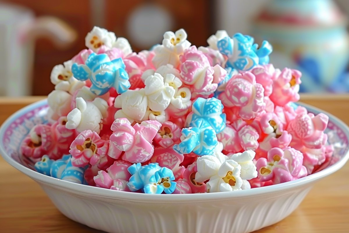 Cotton Candy Popcorn