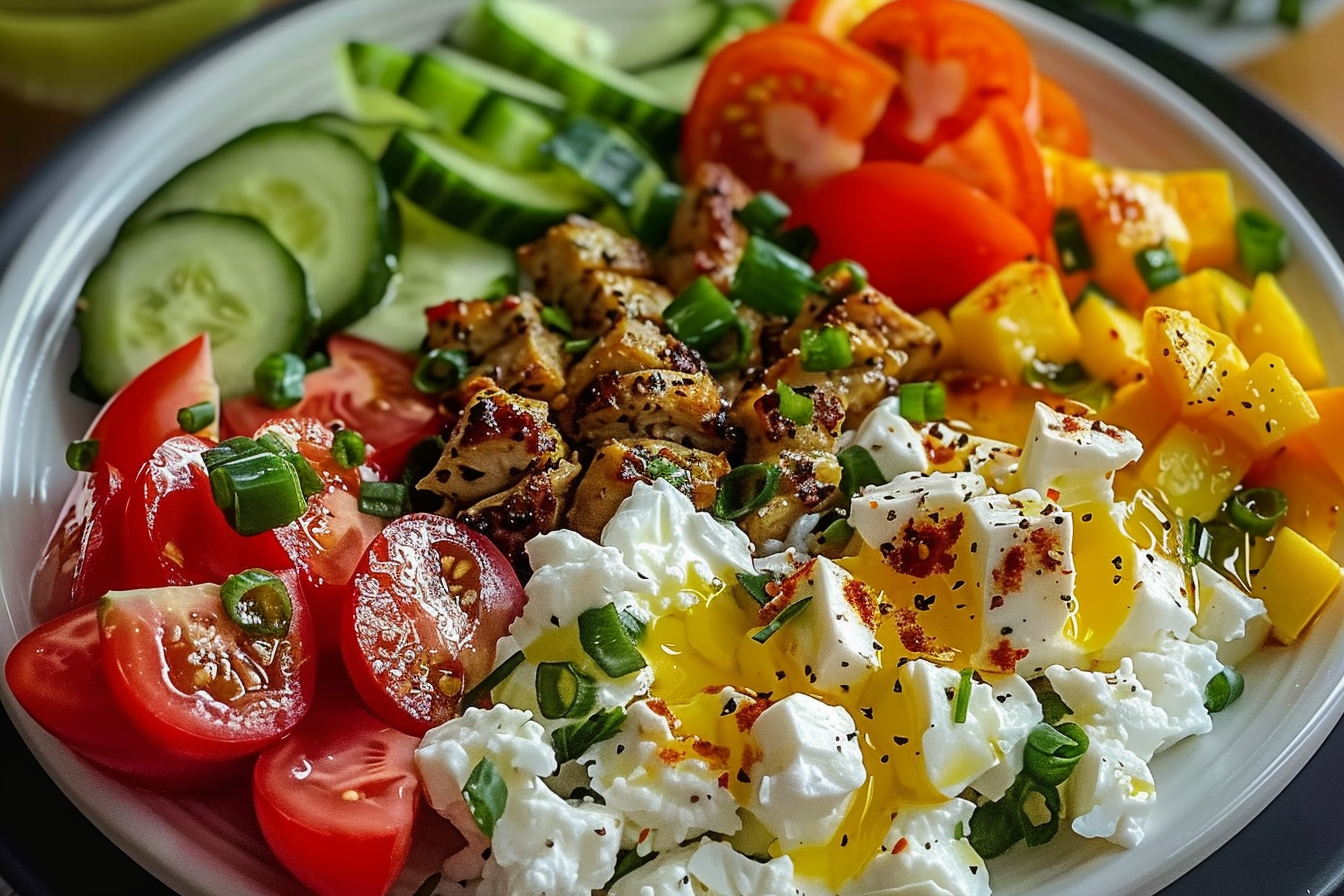Simple Turkish Protein Plate