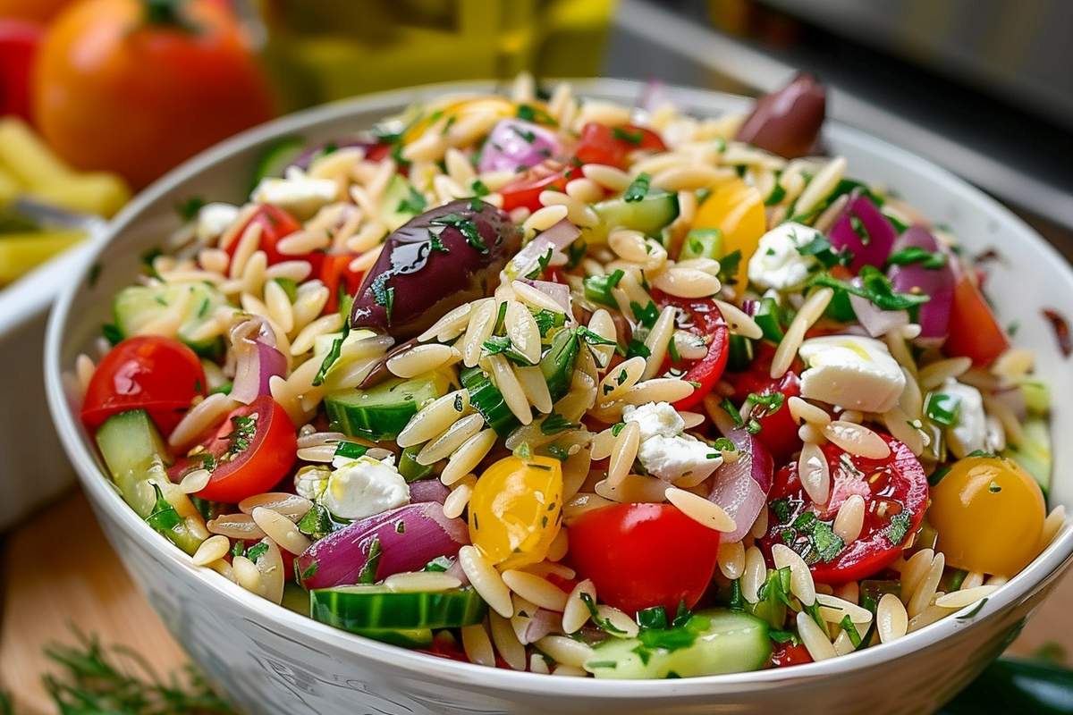 Greek Orzo Salad