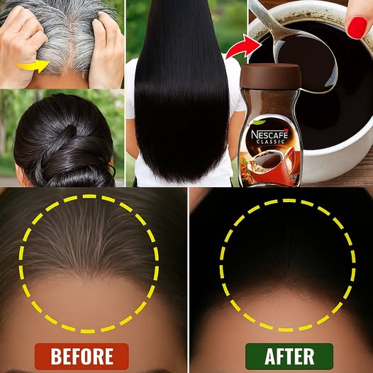 White Hair to Black Hair Naturally