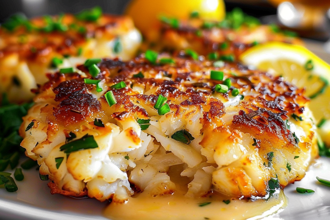 Crab Cakes with Lemon Butter